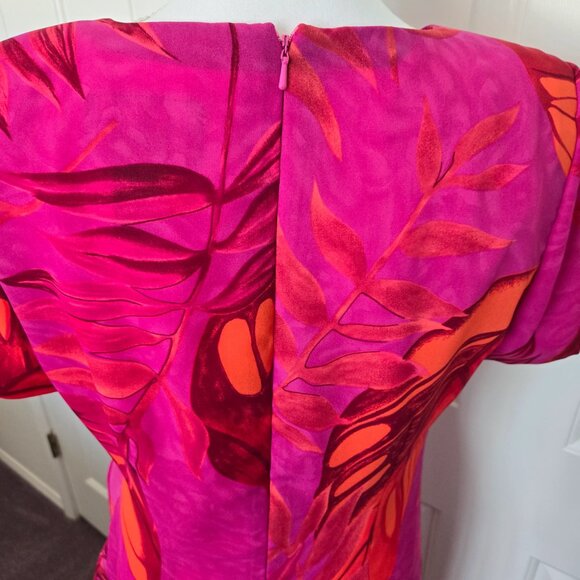 VINTAGE JOHN ROBERTS DRESS SIZE 10 - Picture 3 of 8